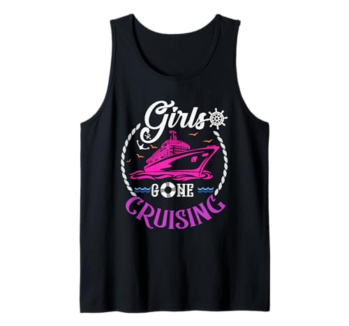 Girls Gone Cruising Women Cruise Lover Tank Top Small