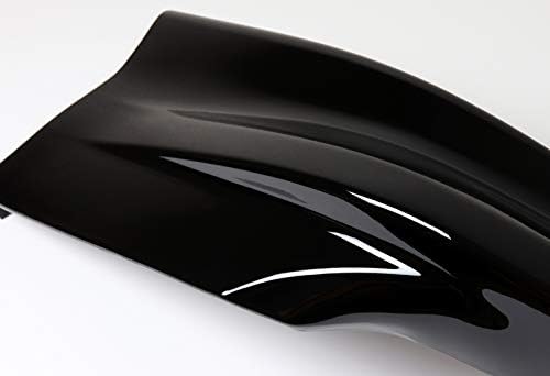 Front Bumper Lip fit for compatible with 2014-2015 Honda Civic 2-DRCoupe Only, Front Bumper Lip Spoiler Air Chin Body Kit Splitter Painted Glossy Black ABS (HFP-Style)