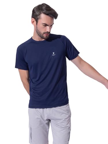 Image of Men's DRI FIT Sports Tshirt /SWEATPROOF /Anti Microbial /Extra Stretch /for Pickleball, Gym, Training, Badminton, Cricket, Tennis, Yoga, Golf (All Sports) All Colours & Sizes, Full & Half Sleeves