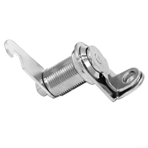 Cerradura de leva de gabinete de aleación de zinc para candados, asegura tu para taquillas, vitrinas y más (25 mm)
