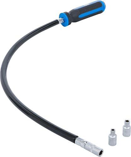 Silverline 380111 Steckschlüssel mit flexibler Welle 7-mm-Sechskant