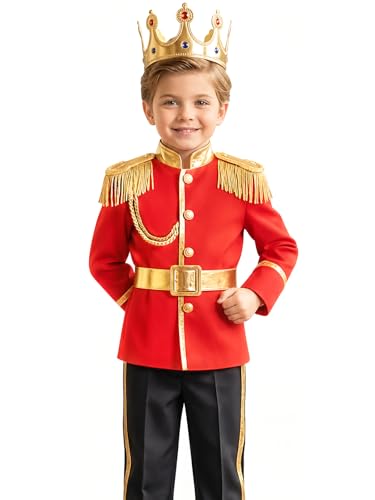 Disfraz de príncipe para niños 5-6 años miniatura 1