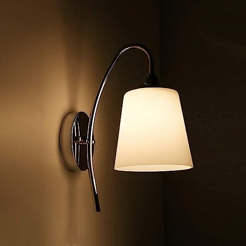 Lámpara de pared de vidrio moderna E27 para iluminar pasillos 4