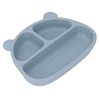 Piatto Antiscivolo Con Ventosa Per Bambini - Adatto Per Seggiolone E Vassoi, Approvato FDA