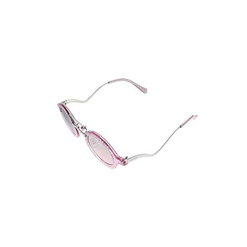 Miu Miu 0MU 02VS Gafas, Rosa, 39 para Mujer