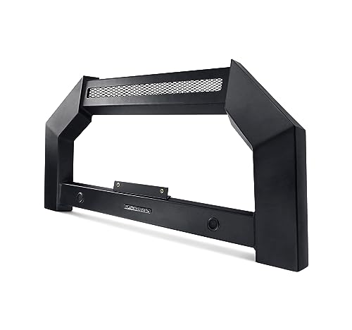 Image of BLACK HORSE AB-DO20 ARMOUR Bull Bar with LED Light Bar Compatible with 2010 Dodge Ram 2500 3500 /2011-2019 Ram 2500 3500