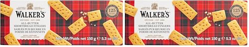 Walkers Classic Shortbread Fingers - 5.3 oz (Pack of 2)