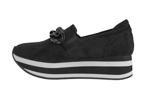 Corkys Footwear So What Slip-On 1.75-inch Platform Sneakers, Cushioned Insoles, Chunky Chain Detail, Comfortable, Stylish, Trendy Footwear