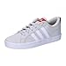 Produktbild adidas Unisex VS Pace 2.0 Shoes Kids Nicht-Fußball-Halbschuhe, Grey One/Cloud White/Preloved Red, 40 EU