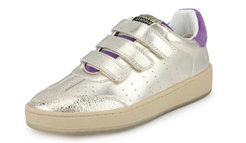 VINTAGE HAVANA Womens Ease Slip-On Fashion Sneakers Gold/Purple