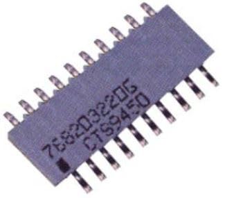 CTS Corporation, 768143331GP, 13 Resistor Isolated Network - 330 ohm (+/-) 2% - 200mW - SOIC-14 - RoHS - Bulk Pkg (10 Item/s)
