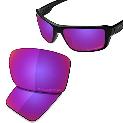Image of SAUCER Premium Replacement Lenses & Nosepads for Oakley Double Edge OO9380-66mm Sunglasses