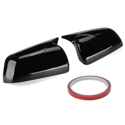 Capuchons de rétroviseur Mitsubishi Lancer EX protection extérieure noire