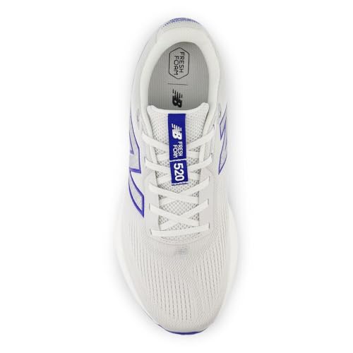 New Balance Men's Fresh Foam 520 V9 Running Shoe, Grey Matter/Reflection/Team Royal, 7 M