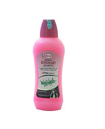 Image of Ayur Herbal Rosemary Shampoo, 1000ml (For Dry and Dull Hair)