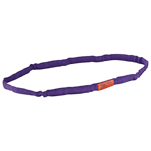 Global Industrial Polyester Endless Round Sling, 3'L x 1.125