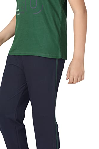 Image of Kids Night Suit for Boys - Cotton Set of Pyjama & T-Shirt Sleepwear - Lightweight & Comfortable Night Wear for Kids