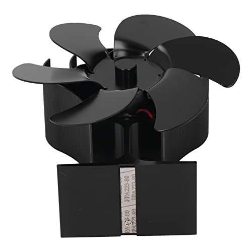 6 Lâminas Aquecedor Fogão Ventilador A Lenha Ventilador de Alta Temperatura Resistência A Alta Tempe