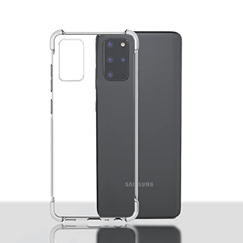 NEOFIER Coque Samsung Galaxy S20 Plus Bumper, Coque Transparente en TPU, Coque de Protection Souple, Coque Antichoc Anti-Rayures Anti-Jaune pour téléphone Portable Cover