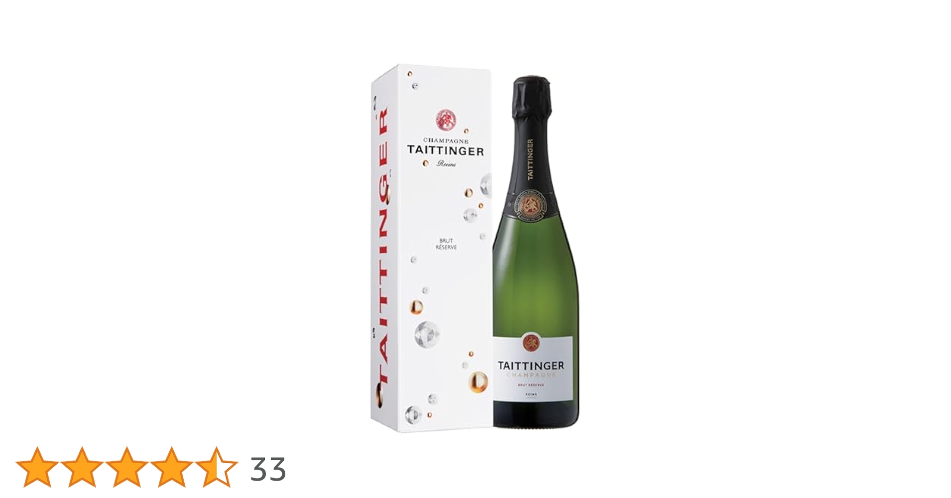 テタンジェ ブリュット レゼルヴ [ スパークリング シャンパン 15L テタンジェ ブリュット レゼルヴ 750ml｜格安・安いお酒の通販