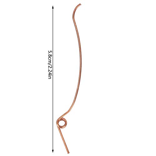 Alomejor 70 Stücke Piano Springs, Federstahl Material Piano Hammer Butt Spring Pianos Ersatzteile Großes Zubehör für Klavier