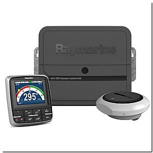 RAYMARINE RAY-T70155 / EV-200 p70 Sailboat Pack No Drive, MFG# T70155, Evolution Autopilot system consisting of ACU200 processor, p70 control head, EV-1 sensor, and EV-1 cabling kit. Drive unit not included.