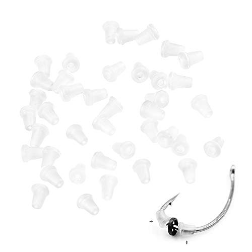 Ferramenta de pesca, Andoer 20pcs Parafusos de Isca Boilie Roscados 40pcs Gancho de Pesca Parada de