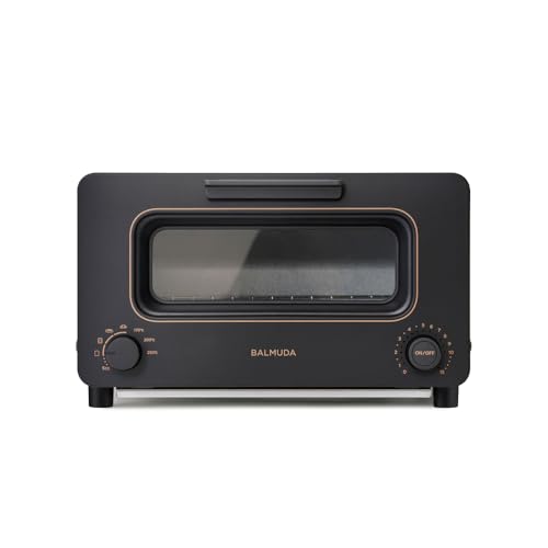 BALMUDA The Toaster - Japanese iconic toaster 5 modes (toast cheese toast croissant baguette and classic) 2024 latest version with SG SAFETY Mark black color