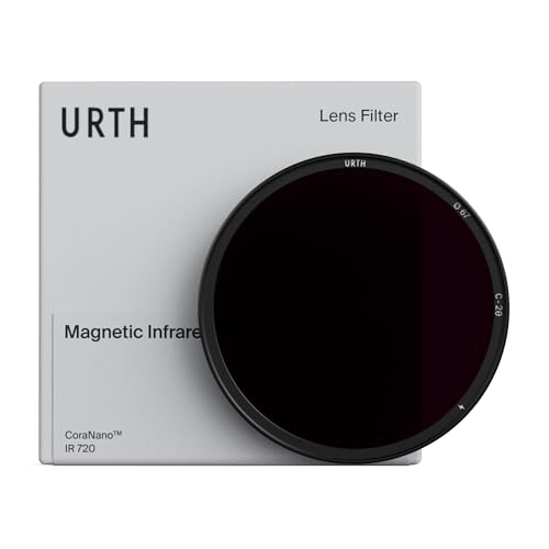 Urth 82mm Magnetic Infrared (R72) Lens Filter (Plus) — 720nm Spectrum IR Photography for Digital DSLR & SLR Camera Lenses