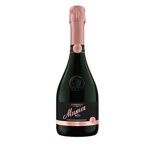 Godefroy von Mumm Pinot Noir Sekt - Feinperliger, edler Rosé-Sekt für besondere Anlässe (1 x 0,75l)