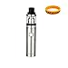 Auténtico Vaporesso VECO ONE Todo en uno Kit de inicio 1500 mAh con 2 mL 40W (Plata) con PEACEVAPE™ Vape Band Sin Tabaco y Sin Nicotina