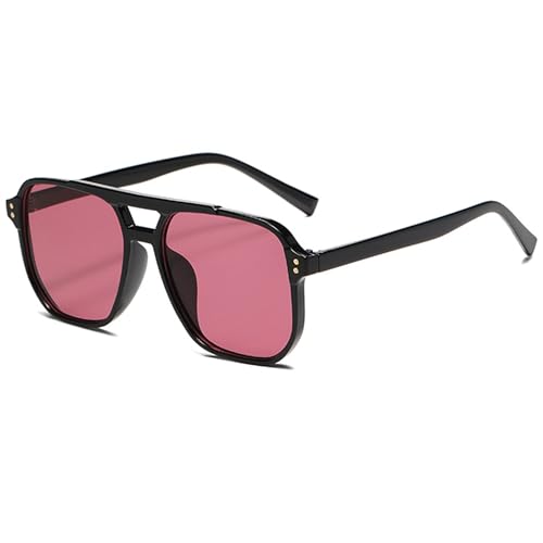 Image of Onrtry Retro Aviator Sunglasses Women Men 70s Vintage Square Frame Sun Glasses UV400 Shades