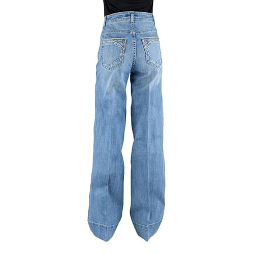 Wide Leg High Waist Jeans2