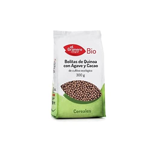 Granero Bolitas De Quinoa Con Agave Y Cacao Bio 300 Gr Envase De 300 Gramos 300 Ml