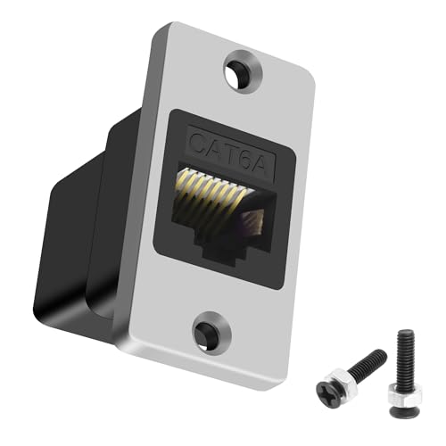 Coupleur RJ45 Cat6A MEIRIYFA | Connecteur femelle à femelle pour rack
