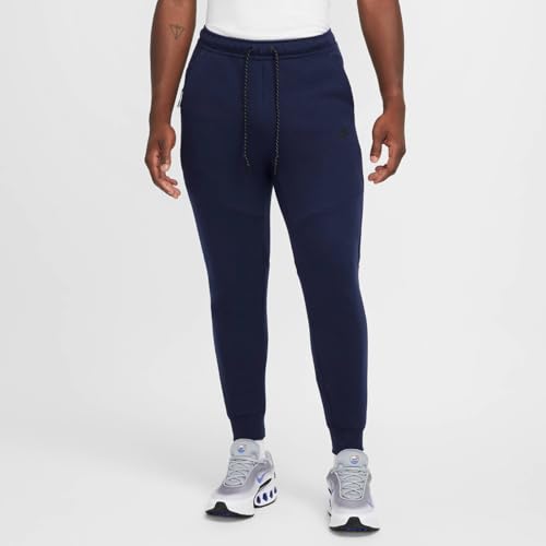 Nike Tech Men's Fleece Joggers Size- Small Obsidian/Black2