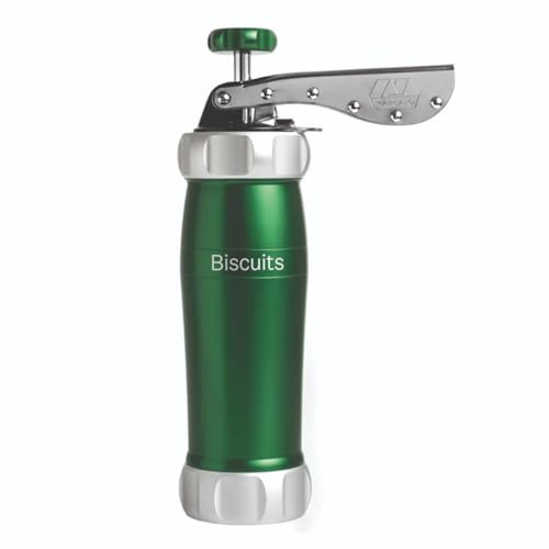 Marcato BI-DES-VER, Macchina per Biscotti, Alluminio, Verde, Linea Premium.