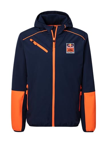 Red Bull ENERGY WEAR RB KTM Racing Grid Softshelljacke Blau/Orange