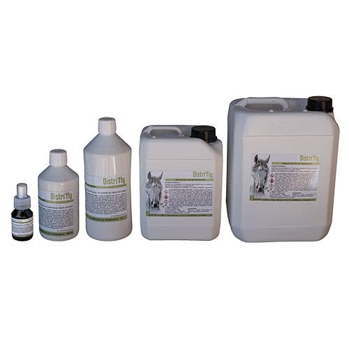Anti Mouche Répulsif Naturel Chevaux, Poneys - Distri'Fly - 500 ML