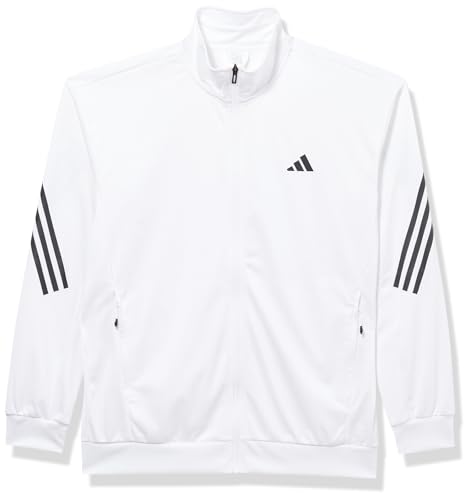 adidas mens 3-stripes Knit Tennis Jacket