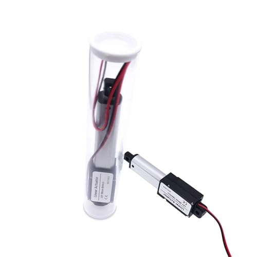 Actionneur linéaire 12V CC 50mm de course en alliage robuste avec poussée 100N