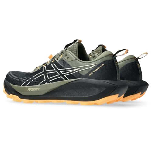 ASICS ASICS Men's Gel-Trabuco 13 Running Shoe, 8, Black/Cream