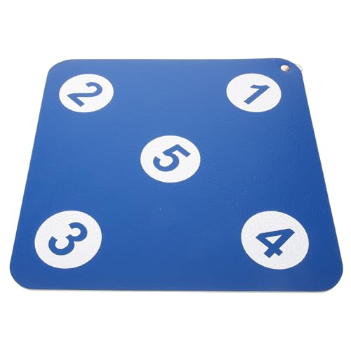 BESPORTBLE Fencing Training Equipment Fencing for Foil and Epee with Five Bullseye, Self-Training Auxiliary, Home Fencing Equipment for Fencer Dark Blue