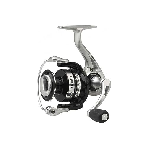 DAM Quick 1 FD, Moulinet de Pêche, Moulinet à Lancer, Moulinet de Pêche à Grande Vitesse pour Une Expérience de Pêche en Douceur et Puissante, Unisexe, Noir, 1000