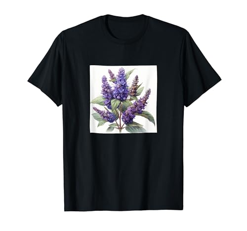 Anise Hyssop Flower Cottagecore Graphic T-Shirt