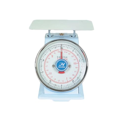 FSE SCSL007 Scale, Portion, 100 lb. Capacity, Zero-Adjust dial, top Loading, Counter Model, Stainless Steel Platform, Enamel Finish