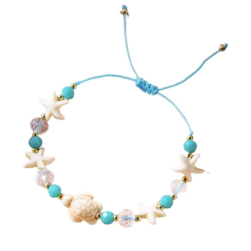 Bracelet bohème en perles de cristal pour vos fêtes de plage et soirées d'été