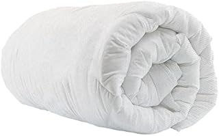 Rohi Single Duvet 15 Tog  Hollowfibre Anti-Allergy Winter Duvet / Quilt White  MADE IN UK (135cm x 200cm).