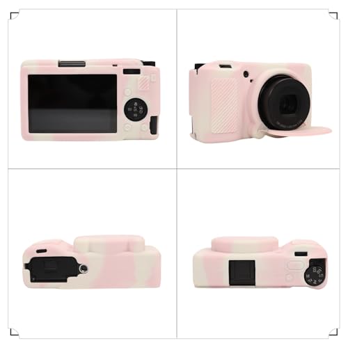 Funda de silicona para Ricoh GR III/GR III X, con cubrebocas removible miniatura 3