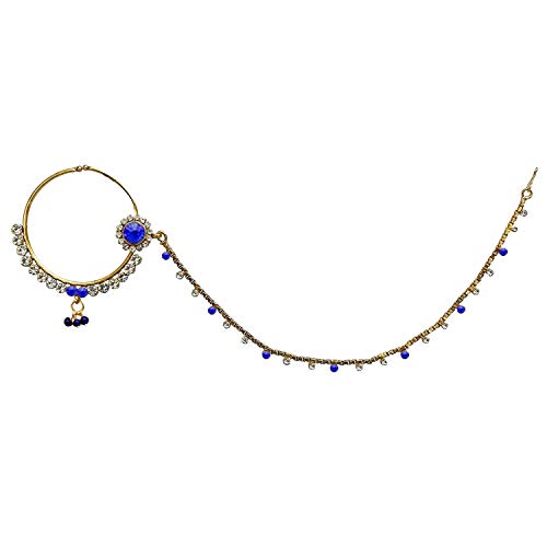 Image of Lucky Jewellery Designer Gold Plated Dulhan Bridal Jewelry Set 8 Pcs. for Girls & Women (3600-WZK-PARENT)